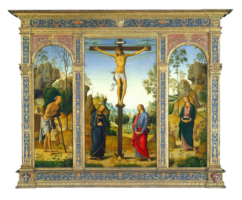 trittico Galitzin - Pietro Perugino