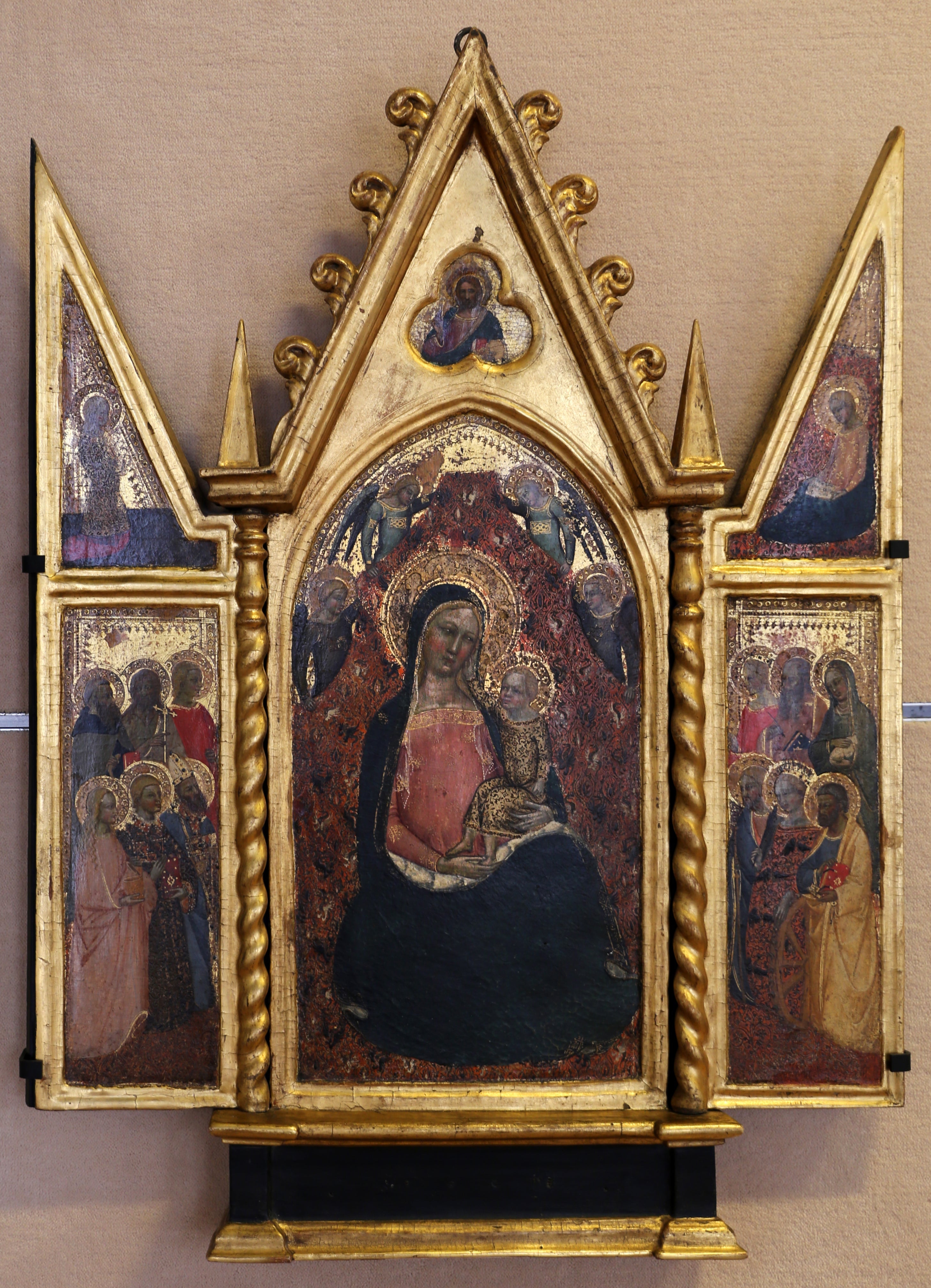 Triptyque - Niccolo di Tommaso image 1 reproduction artisanale de tableau