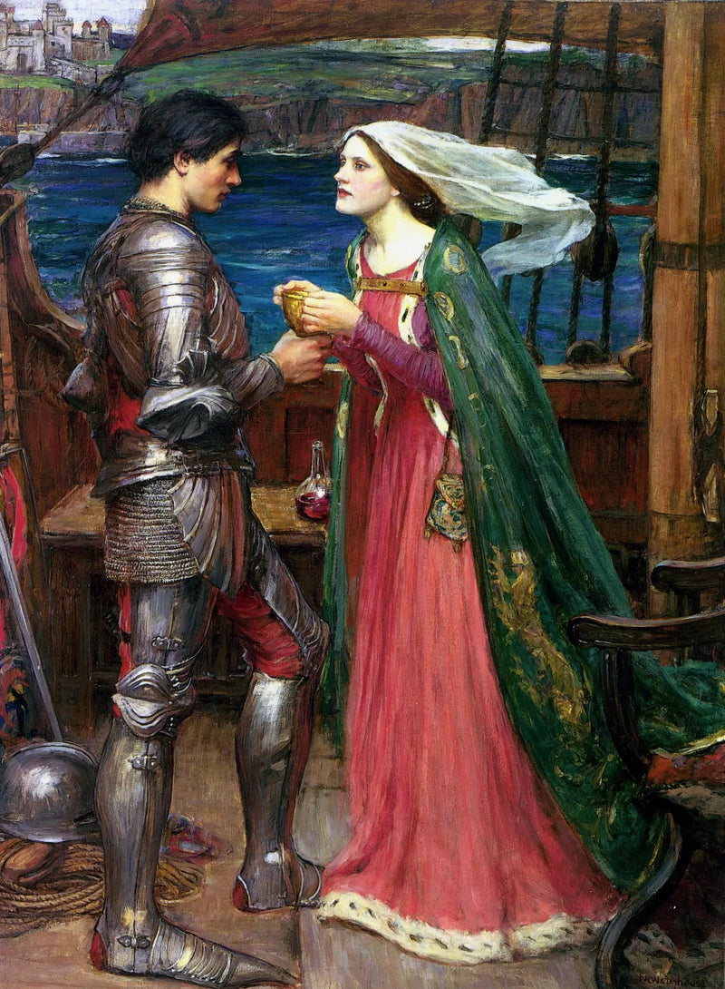 Tristano e Isotta con la pozione - John William Waterhouse