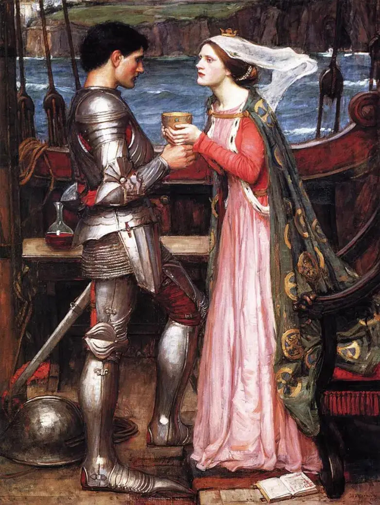 Tristram e Isolde 2 - John William Waterhouse
