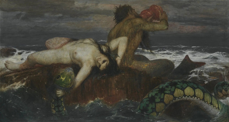 Tritone e Nereide - Arnold Böcklin