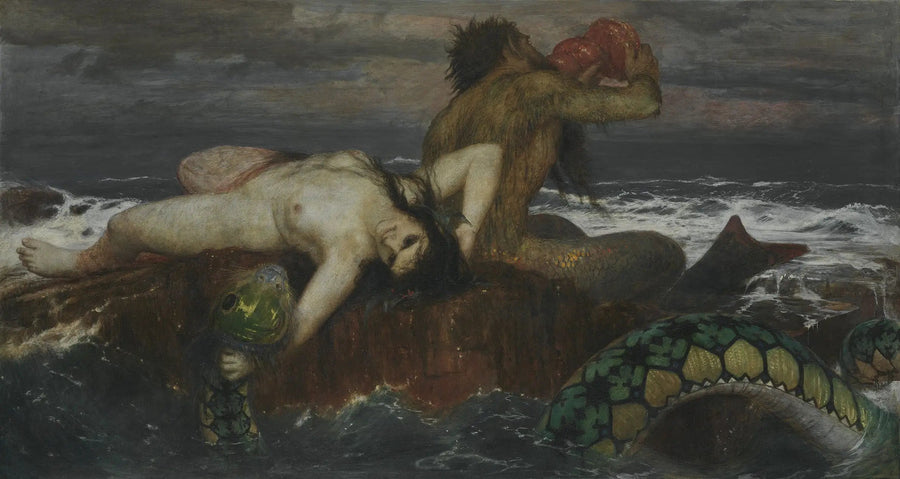 Tritone e Nereide - Arnold Böcklin