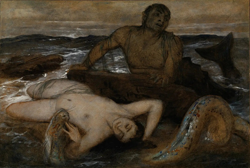 Tritone e Nereide - Arnold Böcklin