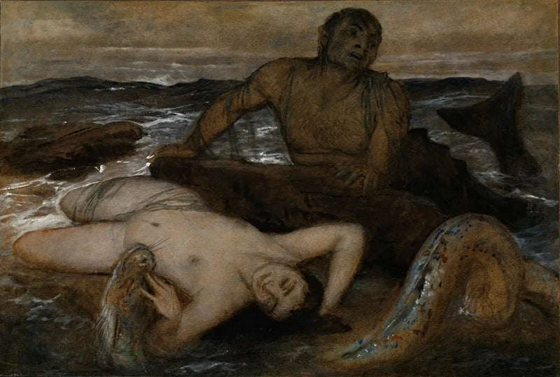 Tritone e Nereide - Arnold Böcklin