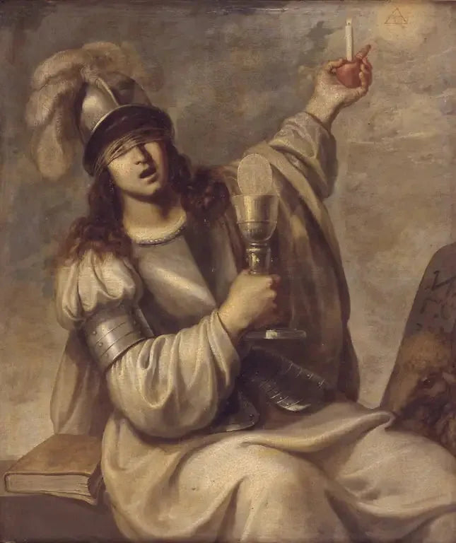 Troen. Allegorisk figura femminile - Guido Reni