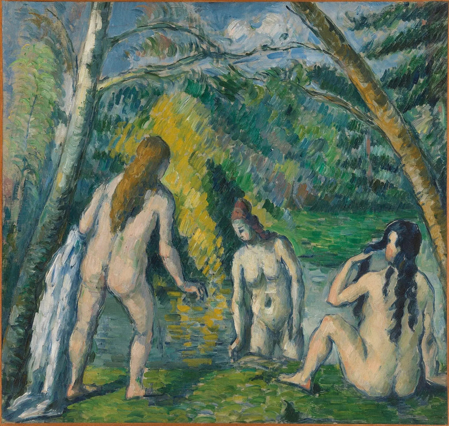 Tre bagnanti - Paul Cézanne