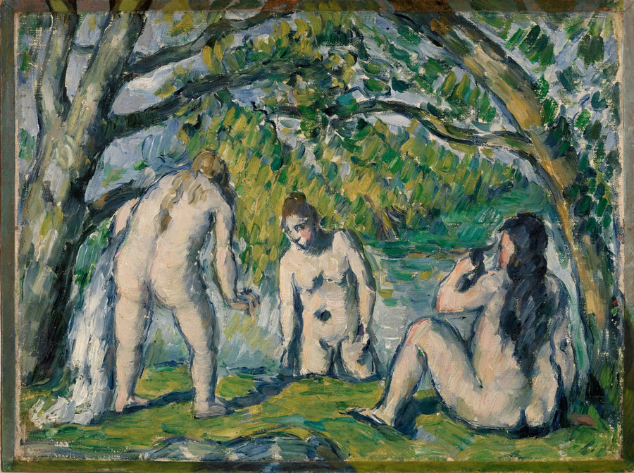 Tre bagnanti - Paul Cézanne