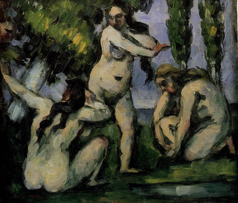 Tre Bagnanti - Paul Cézanne