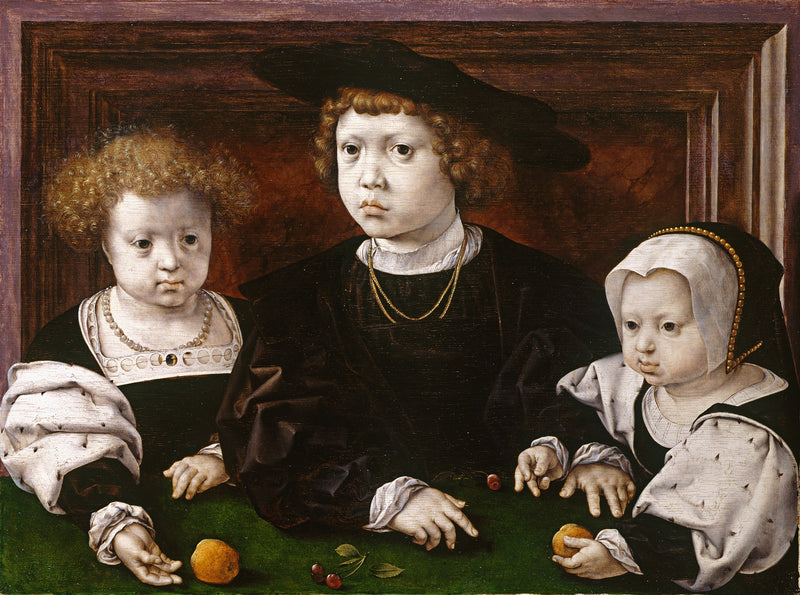 Tre figli del re Christian II di Danimarca - Jan Gossaert