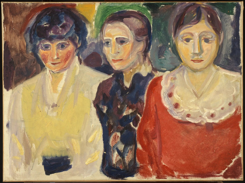 Tre Donne - Edvard Munch
