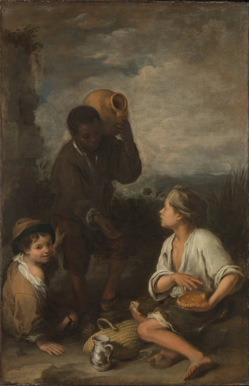 Tre ragazzi - Bartolomé Esteban Murillo