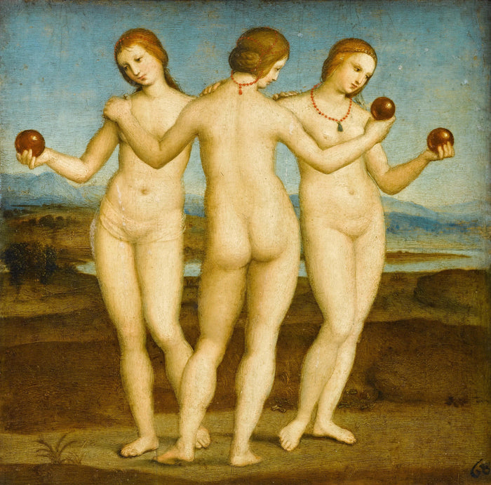 Le Tre Grazie, 1504-1505 circa - Raphaël