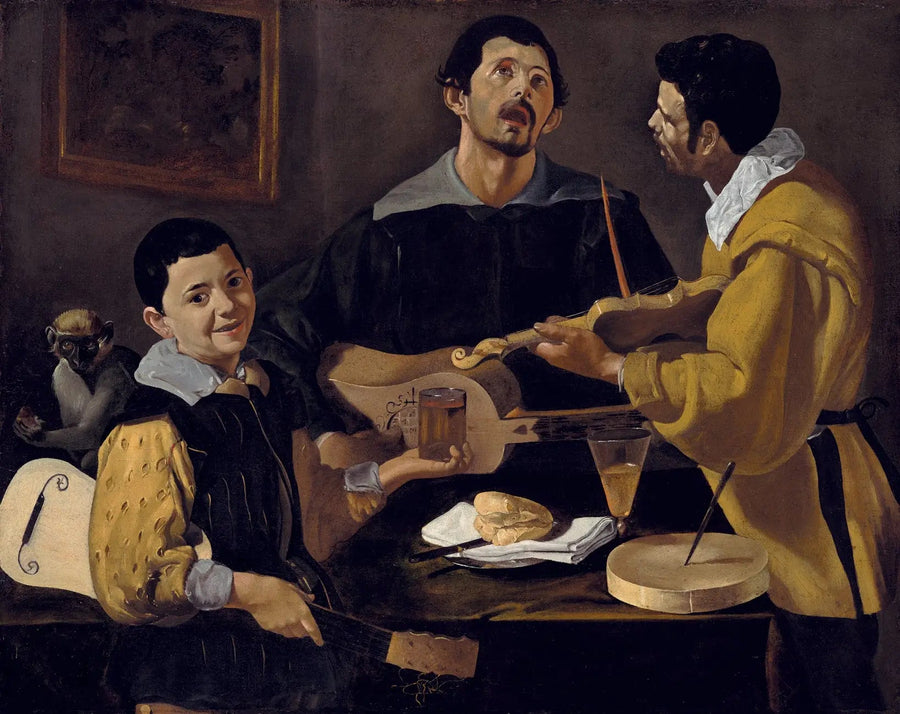 Tre musicisti - Diego Velázquez