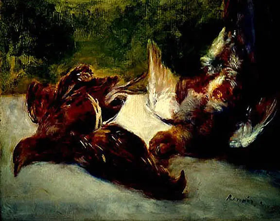 Tre pernici - Pierre-Auguste Renoir