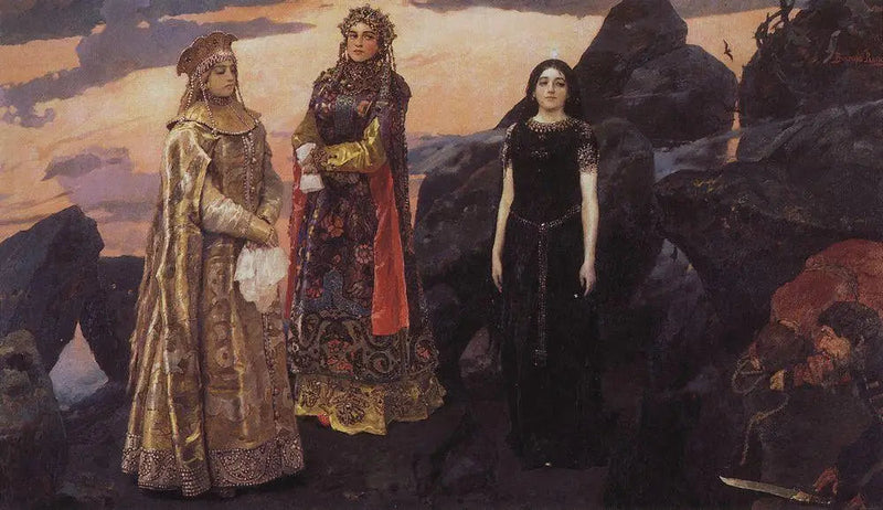 Tre principesse del regno sotterraneo - Viktor Vasnetsov