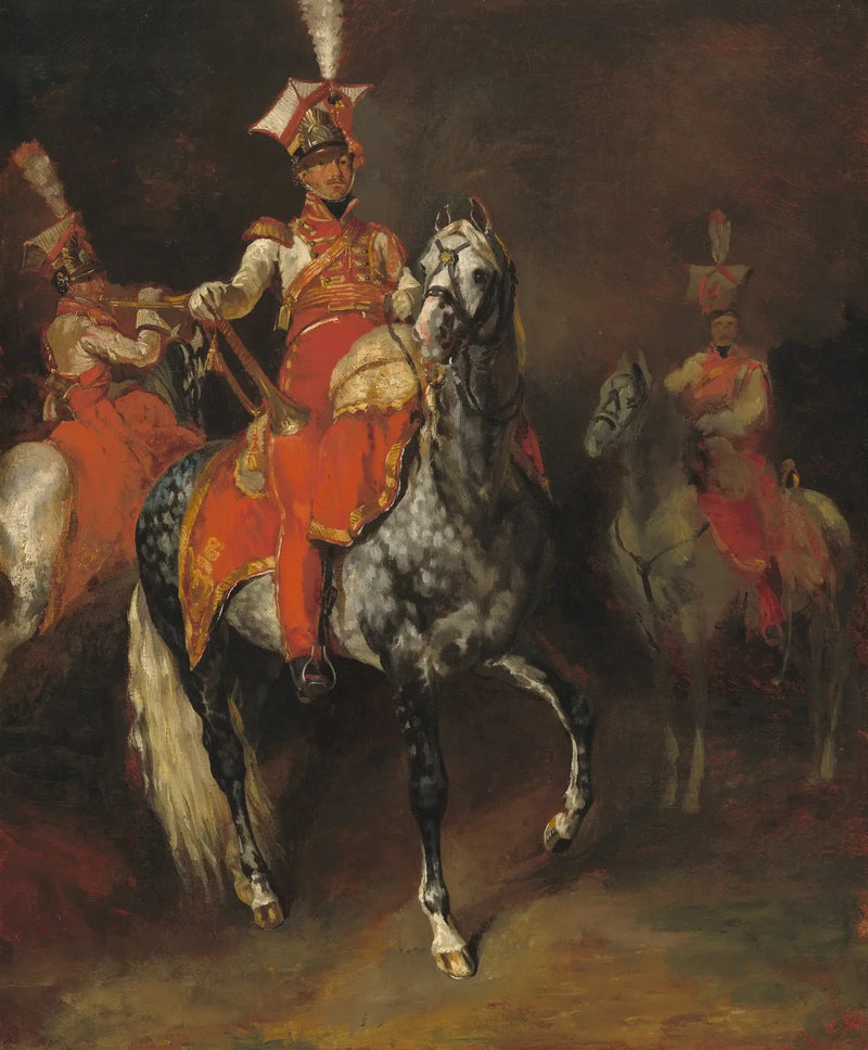 Trombettisti a cavallo della Guardia imperiale di Napoleone - Théodore Géricault