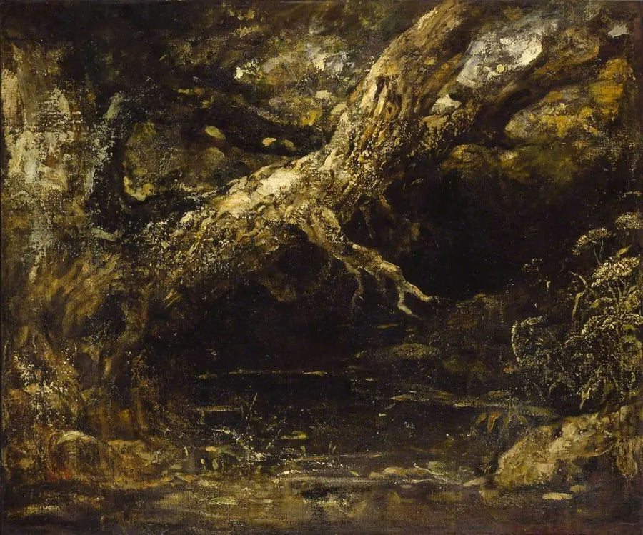 Tronco e rami inferiori di un albero - John Constable
