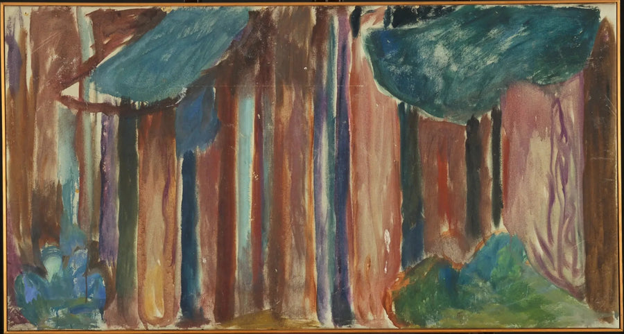 Tronchi d'albero - Edvard Munch