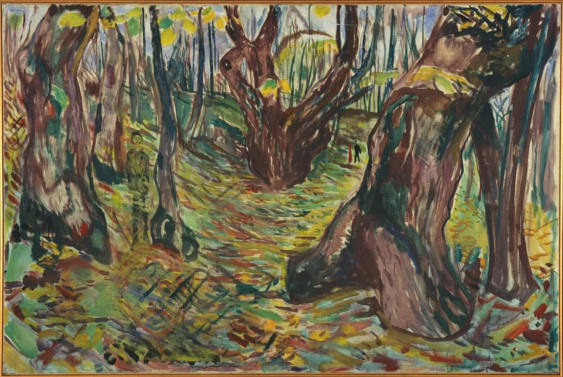 Tronchi ruvidi - Edvard Munch