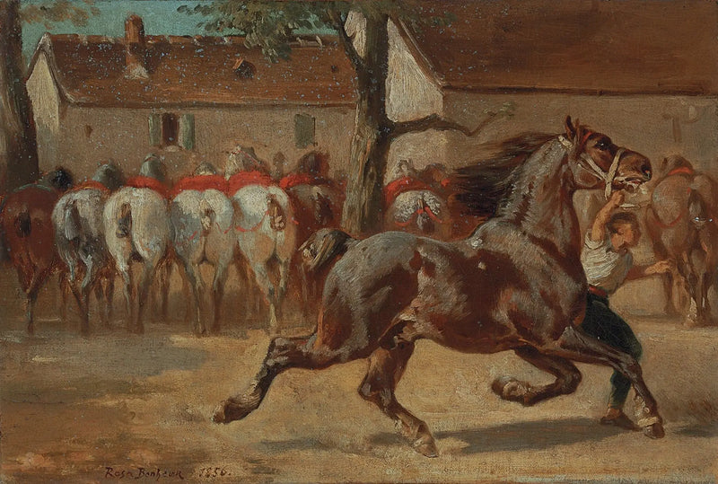 Trot un cavallo - Rosa Bonheur