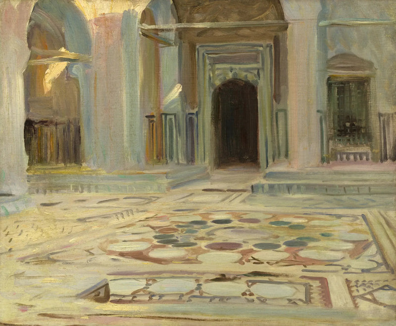 Marciapiede, Il Cairo - John Singer Sargent