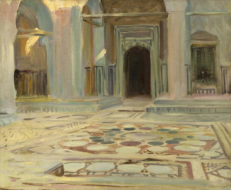 Marciapiede, Il Cairo - John Singer Sargent