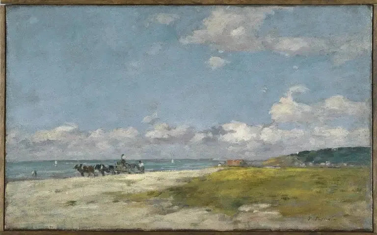 Trouville, La Spiaggia - Eugène Boudin