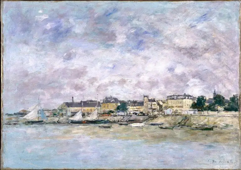 Trouville, il Porto - Eugène Boudin
