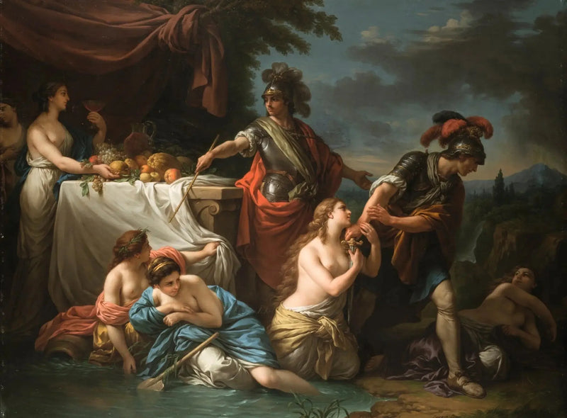 Ubalde e il cavaliere danese - Louis Jean François Lagrenée