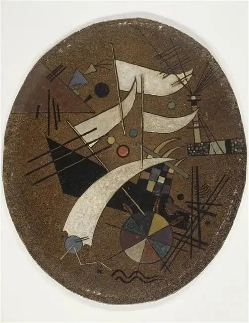 Œuf de Pâques - Vassily Kandinsky image 1 tableau peint à l’huile sur toile