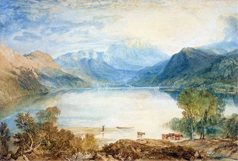 Ullswater da Gobarrow Park - J. M. W. Turner
