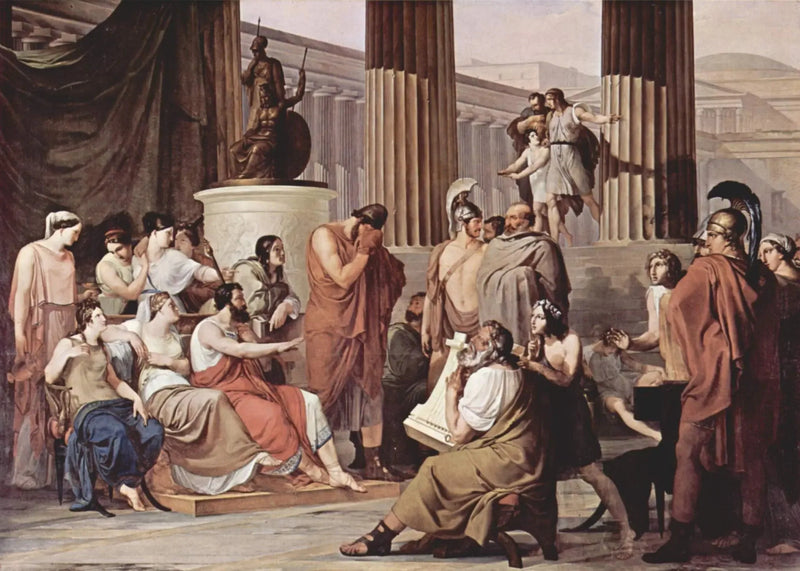 Ulisse alla corte di Alcinoo - Francesco Hayez
