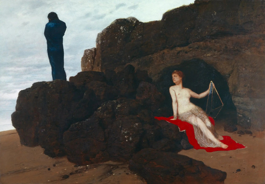 Ulisse e Calipso - Arnold Böcklin