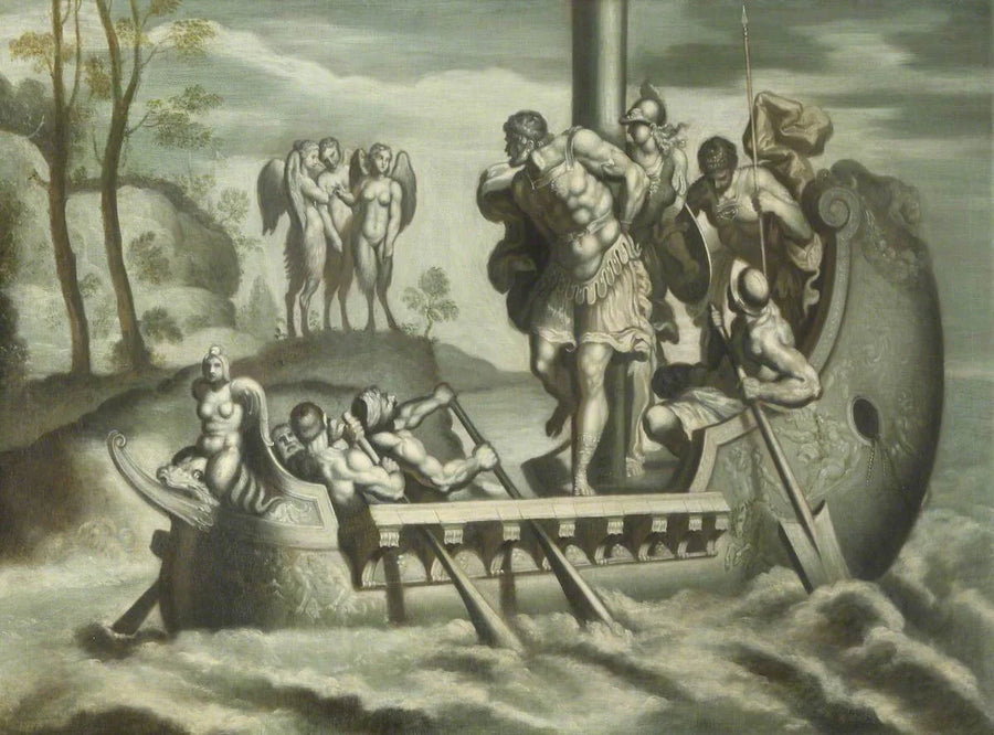 Ulisse e le sirene - Annibale Carracci