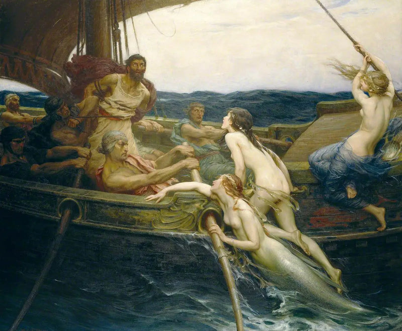 Ulisse e le sirene - Herbert Draper