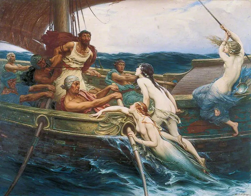 Ulisse e le sirene - Herbert Draper