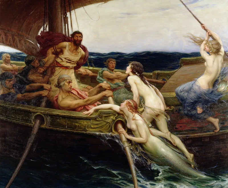 Ulisse e le sirene - Herbert Draper