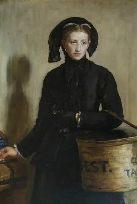 Un acaro di vedova - John Everett Millais