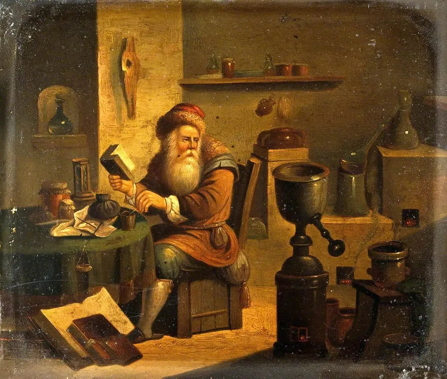 Un alchimiste dans son laboratoire - David Teniers il Giovane