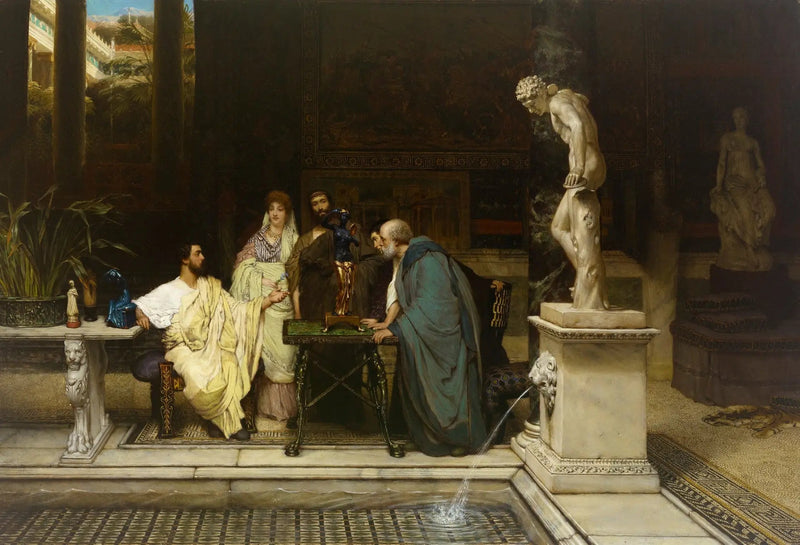 Un appassionato d'arte - Lawrence Alma-Tadema