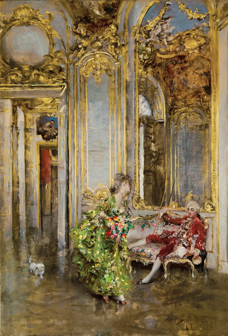 Un amico del marchese - Giovanni Boldini