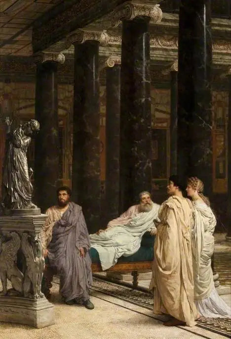 Un amante dell'arte - Lawrence Alma-Tadema