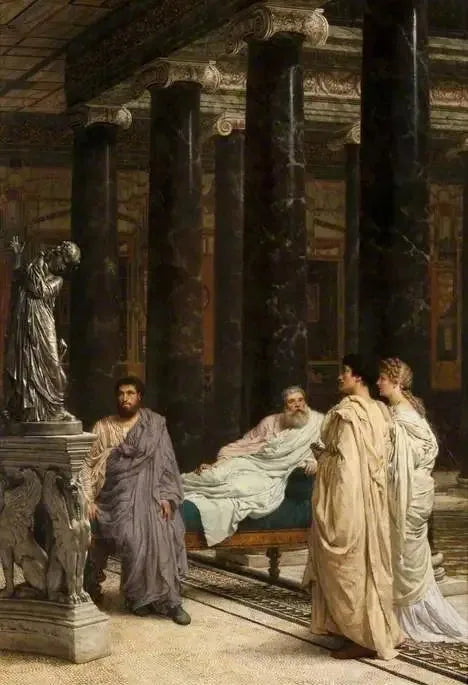 Un amante dell'arte - Lawrence Alma-Tadema