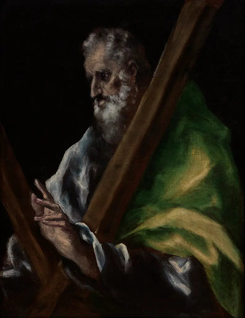 Un apôtre, santo Andrea - El Greco