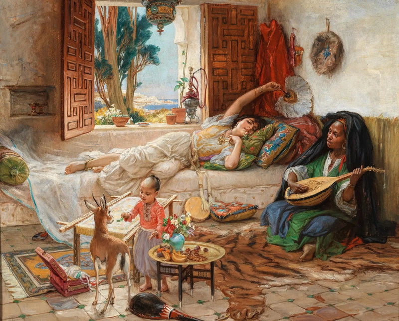 Un pomeriggio ad Algeri - Frederick Arthur Bridgman
