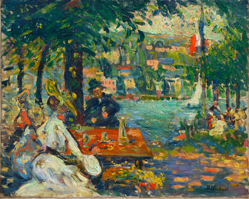 Un pomeriggio all'Isola delle Ciliegie - Robert Antoine Pinchon