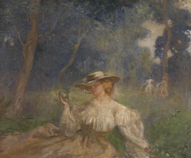 Un pomeriggio d'estate: La mela verde - Charles Conder
