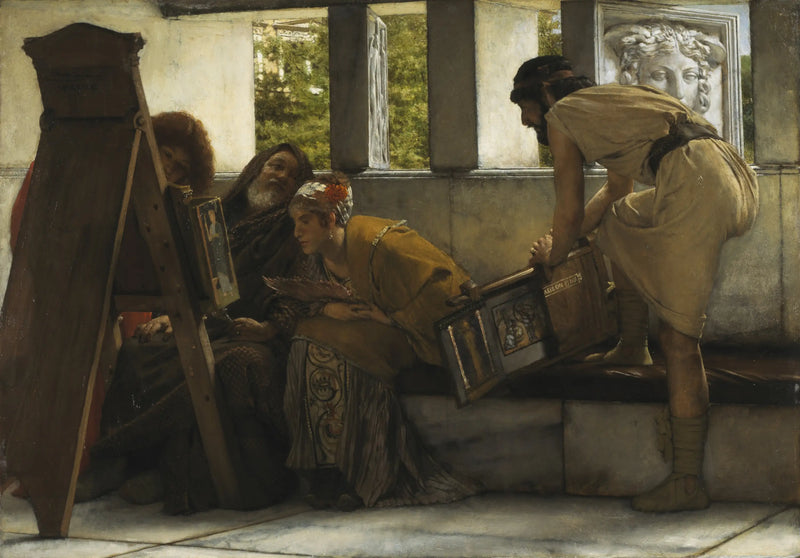 Un atelier romano - Lawrence Alma-Tadema