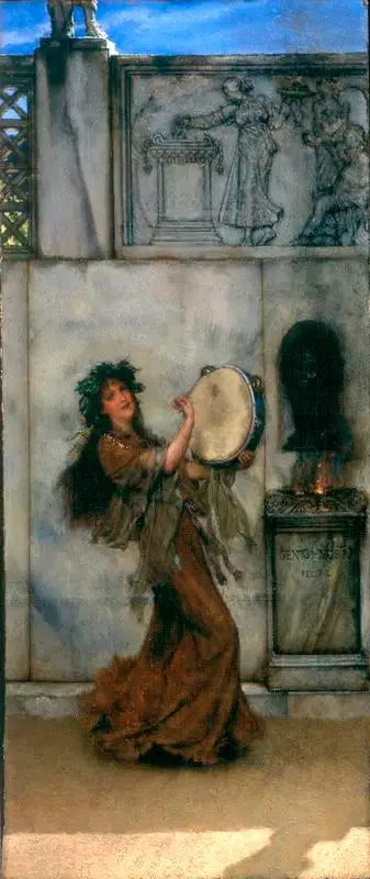 Un altare da giardino - Lawrence Alma-Tadema