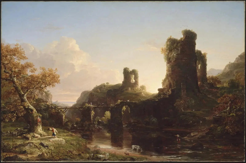 Un autunno italiano - Thomas Cole